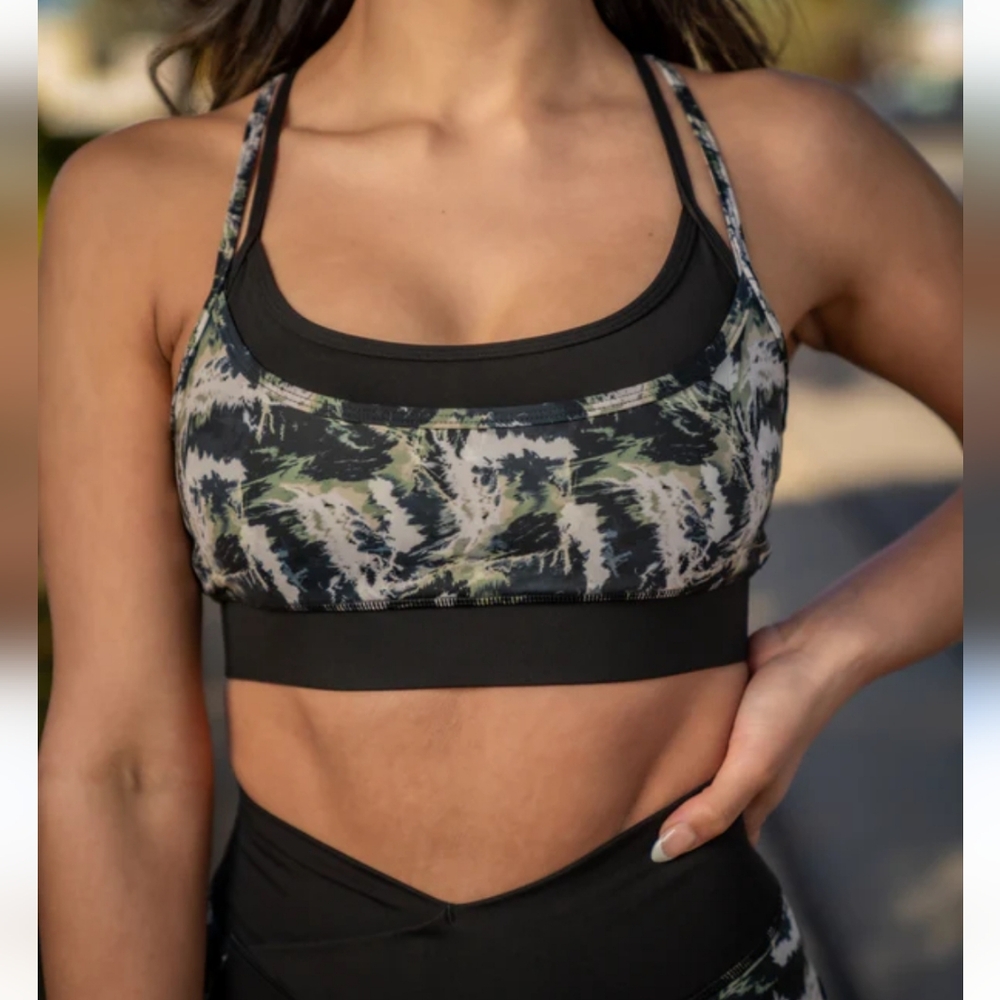 Network Sports Bra - Veridian TYC Till You Collapse XL
